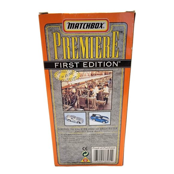 MATCHBOX Premiere First Edition  New Model Release First Production  1970 Boss M - Picture 2 of 7